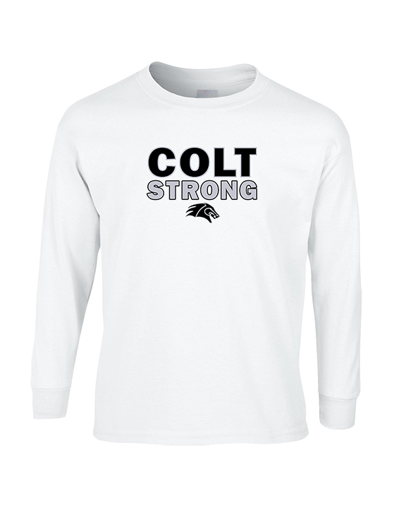 Campus HS Football Strong v2 - Cotton Longsleeve
