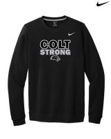 Campus HS Football Strong v2 - Mens Nike Crewneck