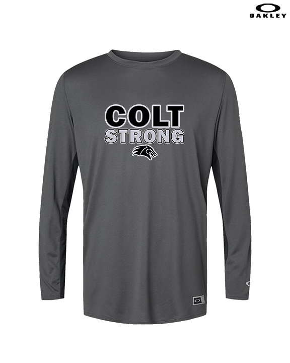 Campus HS Football Strong v2 - Mens Oakley Longsleeve