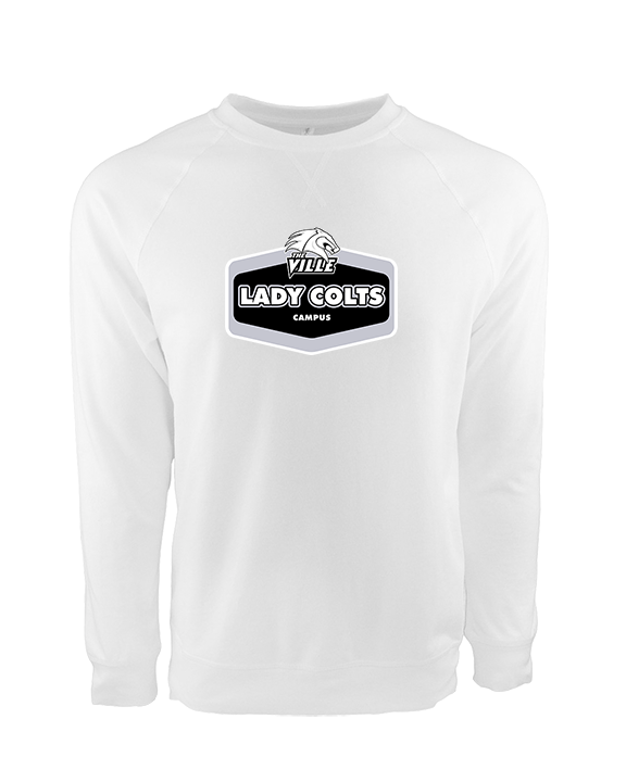 Campus HS Girls Basketball Board 2 - Crewneck Sweatshirt