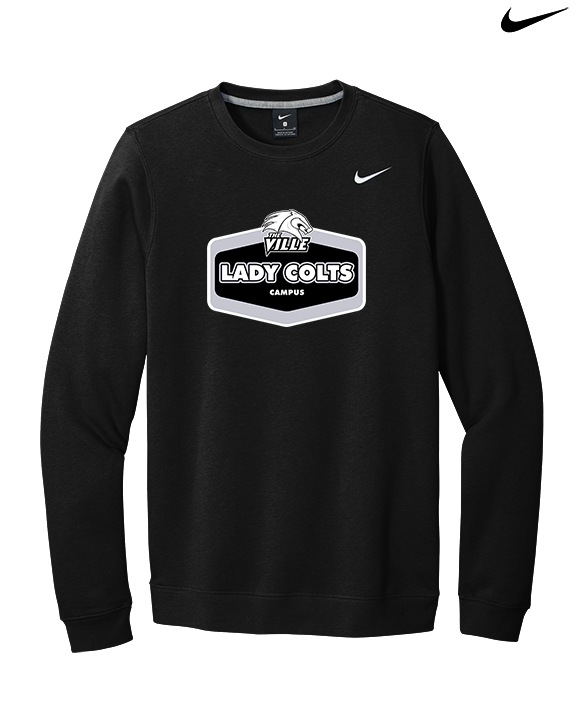 Campus HS Girls Basketball Board 2 - Mens Nike Crewneck