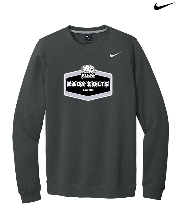 Campus HS Girls Basketball Board 2 - Mens Nike Crewneck