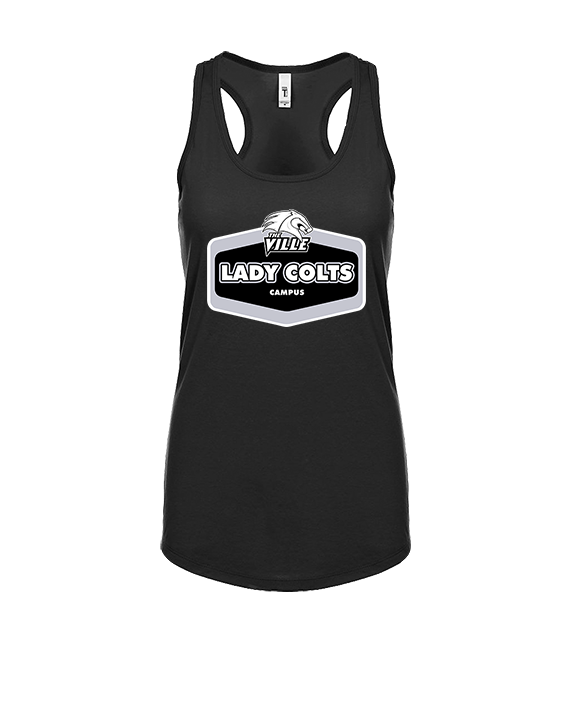 Campus HS Girls Basketball Board 2 - Womens Tank Top