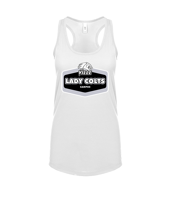 Campus HS Girls Basketball Board 2 - Womens Tank Top