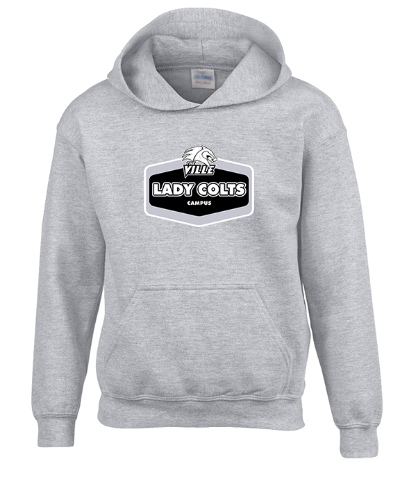 Campus HS Girls Basketball Board 2 - Youth Hoodie