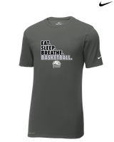 Campus HS Girls Basketball Eat Sleep 2 - Mens Nike Cotton Poly Tee
