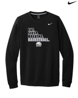 Campus HS Girls Basketball Eat Sleep 2 - Mens Nike Crewneck