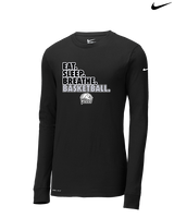 Campus HS Girls Basketball Eat Sleep 2 - Mens Nike Longsleeve