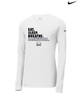 Campus HS Girls Basketball Eat Sleep 2 - Mens Nike Longsleeve