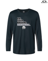 Campus HS Girls Basketball Eat Sleep 2 - Mens Oakley Longsleeve