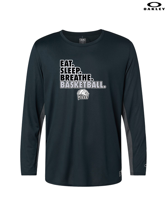 Campus HS Girls Basketball Eat Sleep 2 - Mens Oakley Longsleeve