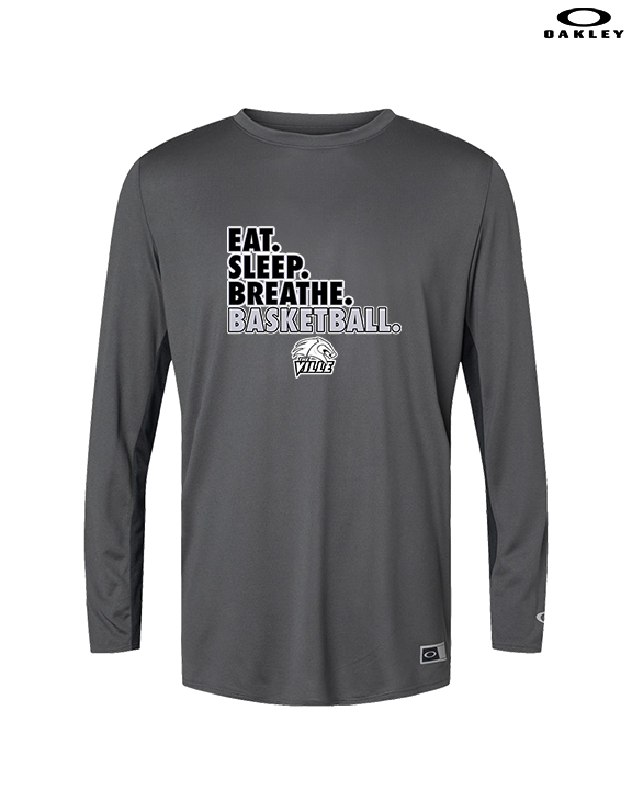 Campus HS Girls Basketball Eat Sleep 2 - Mens Oakley Longsleeve