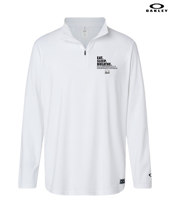 Campus HS Girls Basketball Eat Sleep 2 - Mens Oakley Quarter Zip