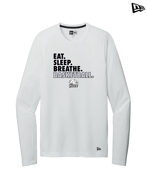 Campus HS Girls Basketball Eat Sleep 2 - New Era Performance Long Sleeve