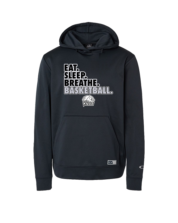 Campus HS Girls Basketball Eat Sleep 2 - Oakley Performance Hoodie