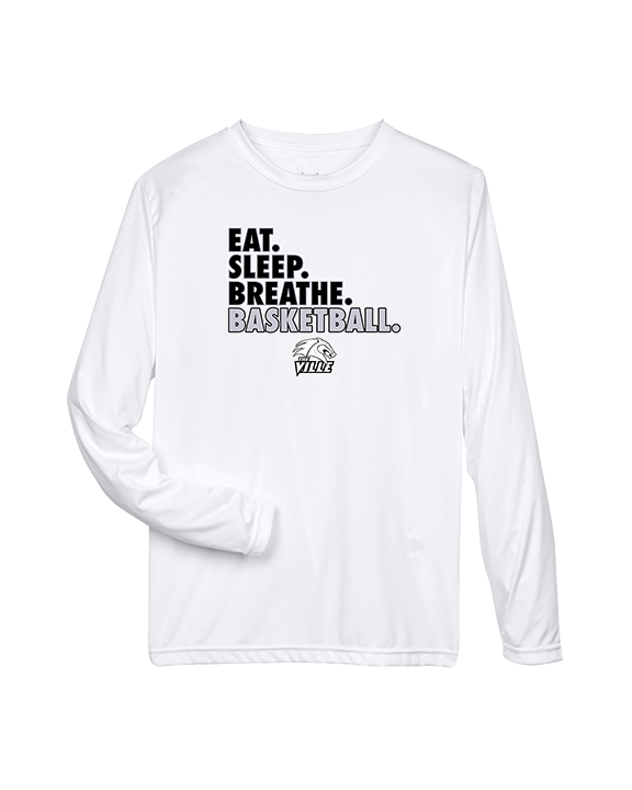 Campus HS Girls Basketball Eat Sleep 2 - Performance Longsleeve