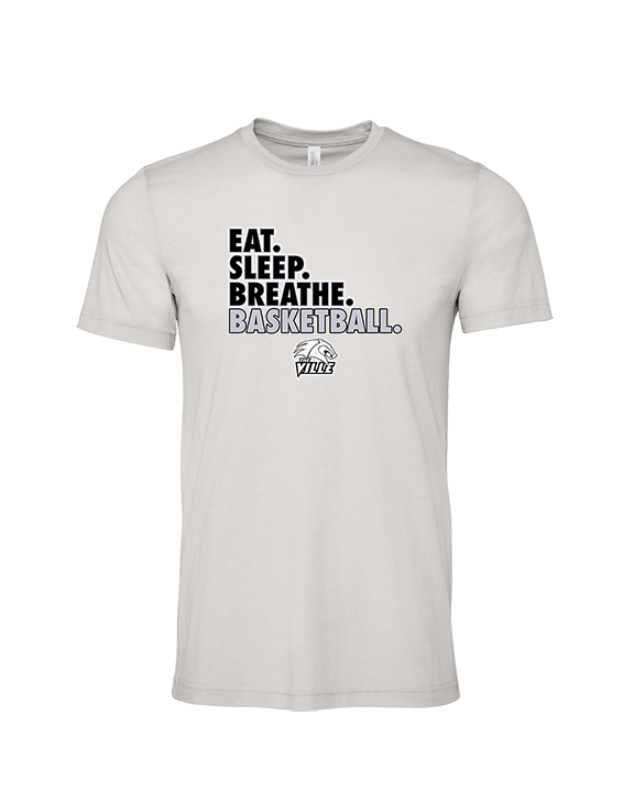 Campus HS Girls Basketball Eat Sleep 2 - Tri-Blend Shirt