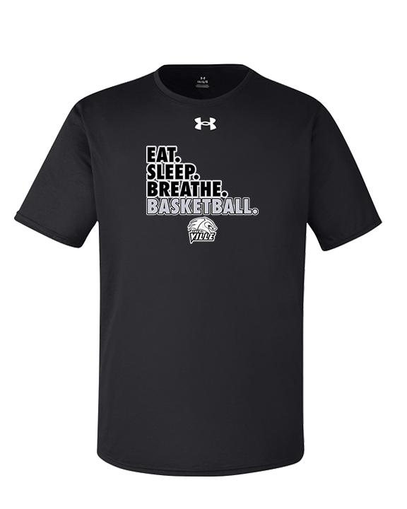 Campus HS Girls Basketball Eat Sleep 2 - Under Armour Mens Team Tech T-Shirt