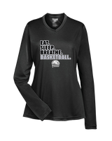 Campus HS Girls Basketball Eat Sleep 2 - Womens Performance Longsleeve