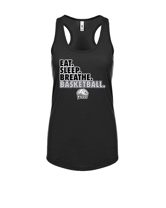 Campus HS Girls Basketball Eat Sleep 2 - Womens Tank Top