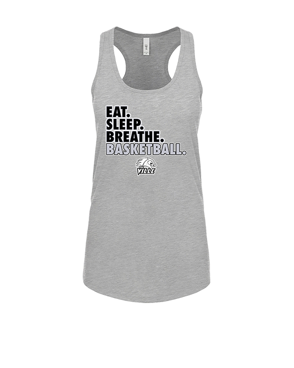 Campus HS Girls Basketball Eat Sleep 2 - Womens Tank Top