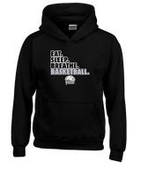 Campus HS Girls Basketball Eat Sleep 2 - Youth Hoodie