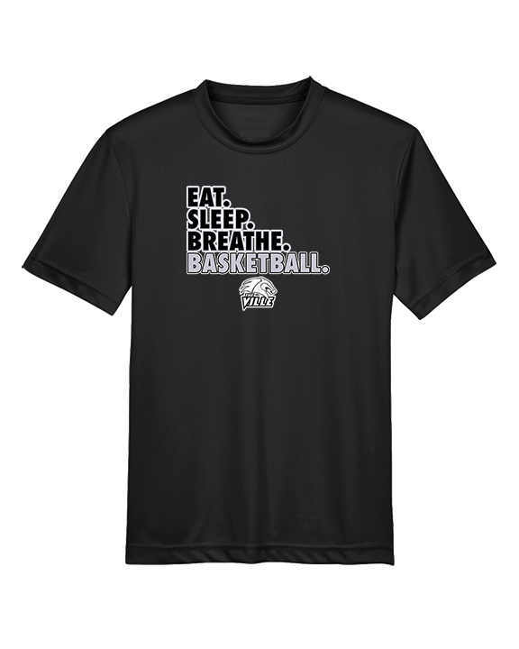Campus HS Girls Basketball Eat Sleep 2 - Youth Performance Shirt