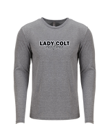 Campus HS Girls Basketball Mom 2 - Tri-Blend Long Sleeve