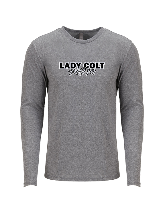 Campus HS Girls Basketball Mom 2 - Tri-Blend Long Sleeve