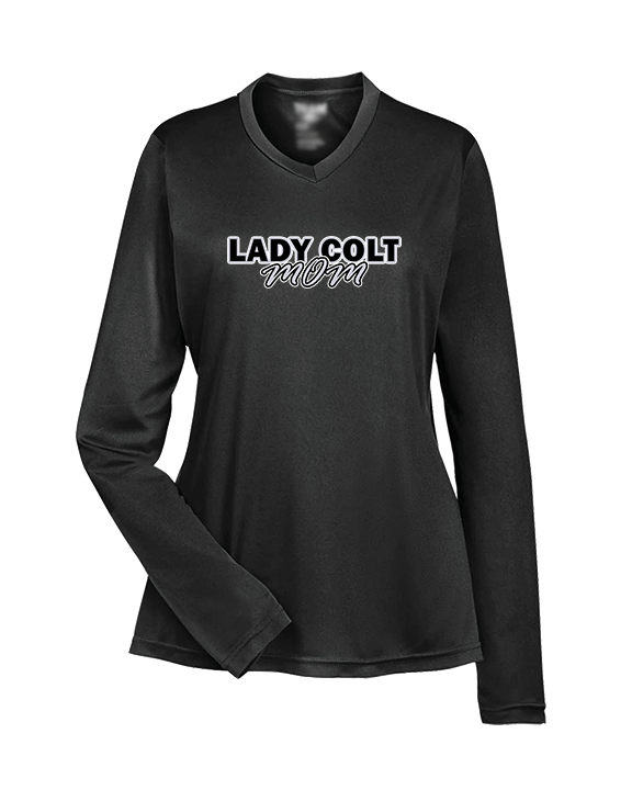 Campus HS Girls Basketball Mom 2 - Womens Performance Longsleeve