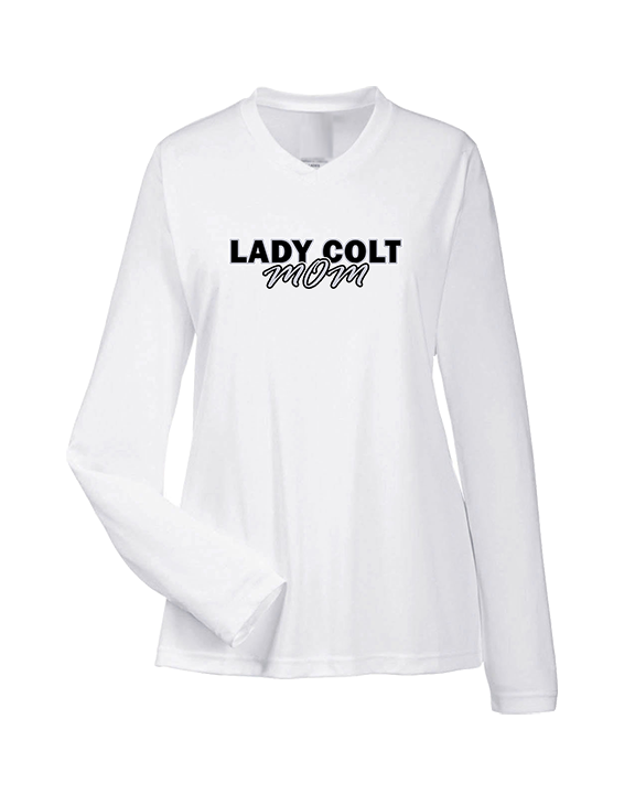 Campus HS Girls Basketball Mom 2 - Womens Performance Longsleeve