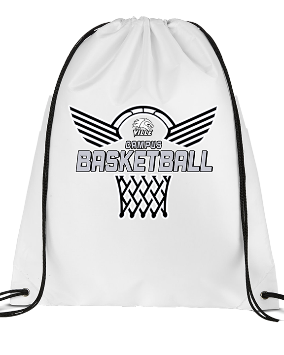 Campus HS Girls Basketball Nothing But Net 2 - Drawstring Bag