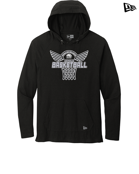 Campus HS Girls Basketball Nothing But Net 2 - New Era Tri-Blend Hoodie