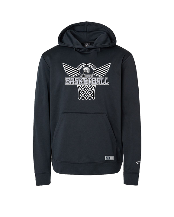 Campus HS Girls Basketball Nothing But Net 2 - Oakley Performance Hoodie