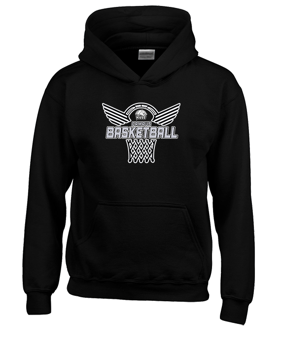 Campus HS Girls Basketball Nothing But Net 2 - Unisex Hoodie