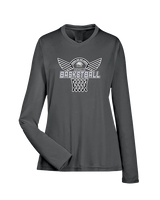 Campus HS Girls Basketball Nothing But Net 2 - Womens Performance Longsleeve