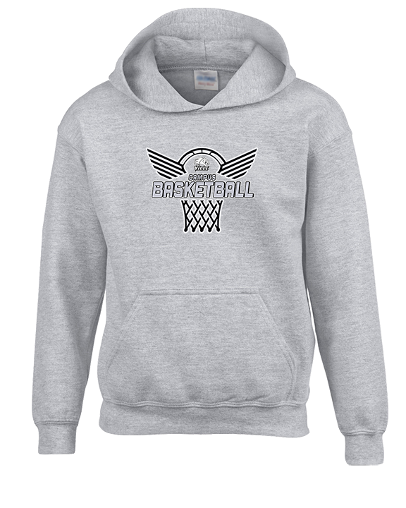 Campus HS Girls Basketball Nothing But Net 2 - Youth Hoodie
