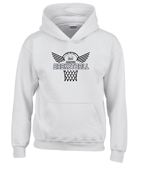 Campus HS Girls Basketball Nothing But Net 2 - Youth Hoodie
