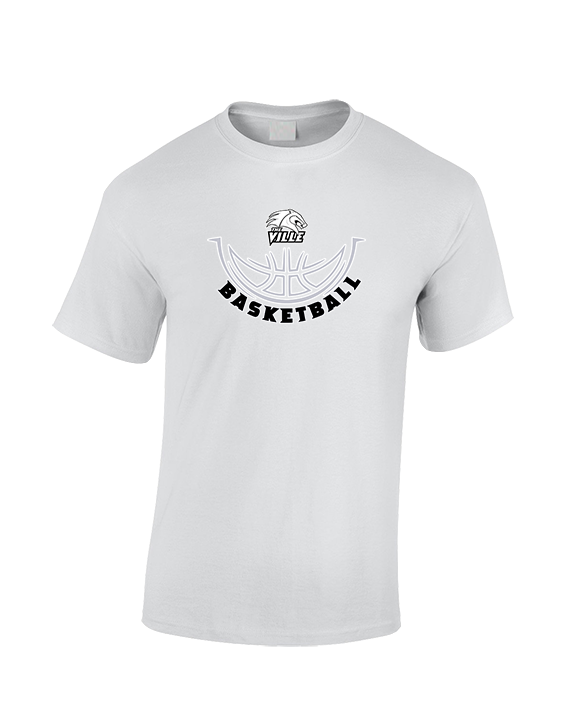 Campus HS Girls Basketball Outline 2 - Cotton T-Shirt