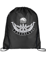 Campus HS Girls Basketball Outline 2 - Drawstring Bag