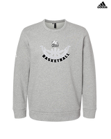 Campus HS Girls Basketball Outline 2 - Mens Adidas Crewneck