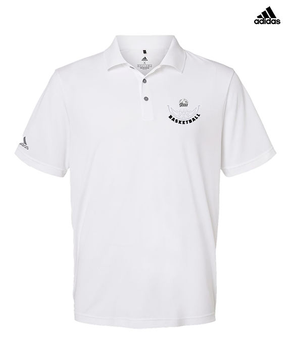 Campus HS Girls Basketball Outline 2 - Mens Adidas Polo