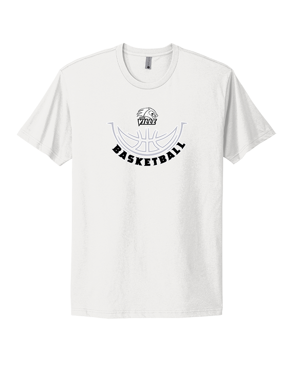 Campus HS Girls Basketball Outline 2 - Mens Select Cotton T-Shirt