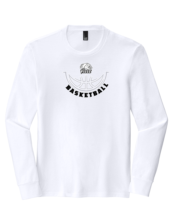 Campus HS Girls Basketball Outline 2 - Tri-Blend Long Sleeve