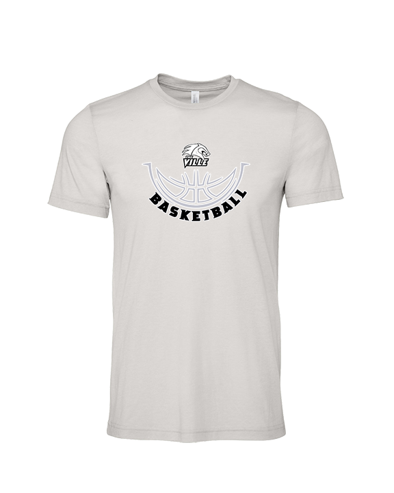 Campus HS Girls Basketball Outline 2 - Tri-Blend Shirt