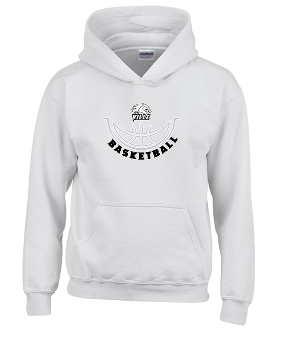 Campus HS Girls Basketball Outline 2 - Unisex Hoodie