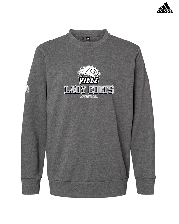 Campus HS Girls Basketball Shadow 2 - Mens Adidas Crewneck