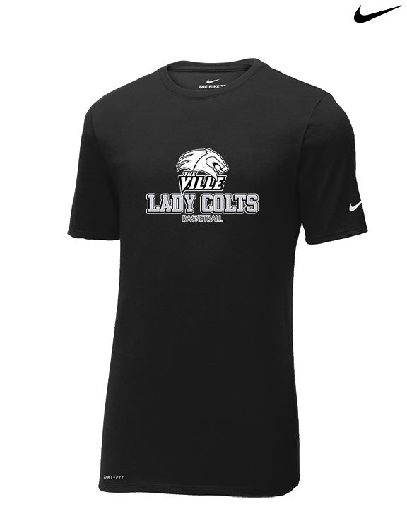 Campus HS Girls Basketball Shadow 2 - Mens Nike Cotton Poly Tee