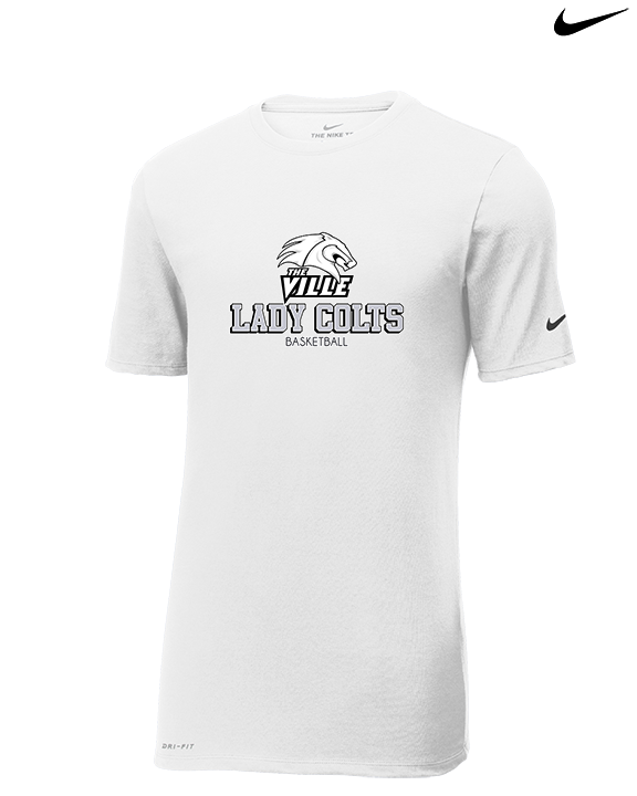 Campus HS Girls Basketball Shadow 2 - Mens Nike Cotton Poly Tee