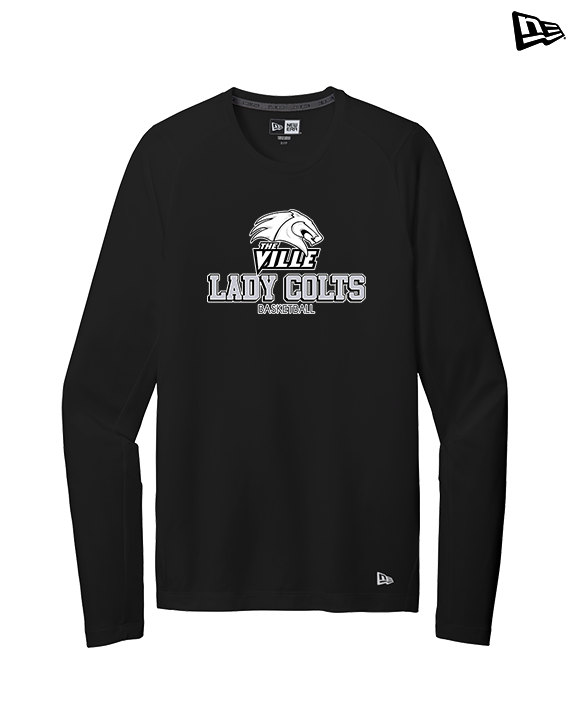 Campus HS Girls Basketball Shadow 2 - New Era Performance Long Sleeve